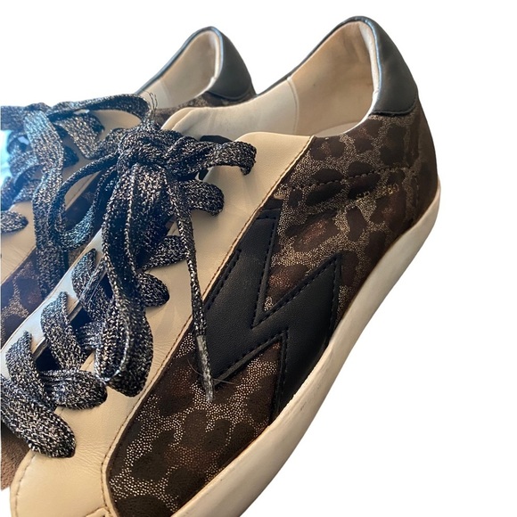 Sam Edelman Areson Leopard Sneakers - Picture 2 of 8